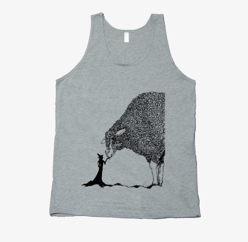 Sheep & The Witch Tank Top - Active Tank, transparent png download