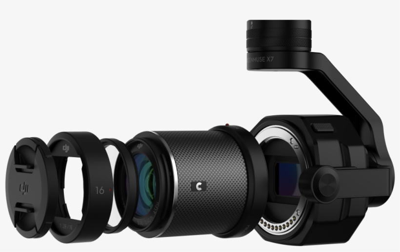 Dji Zenmuse X7 Camera And Gimbal, transparent png download