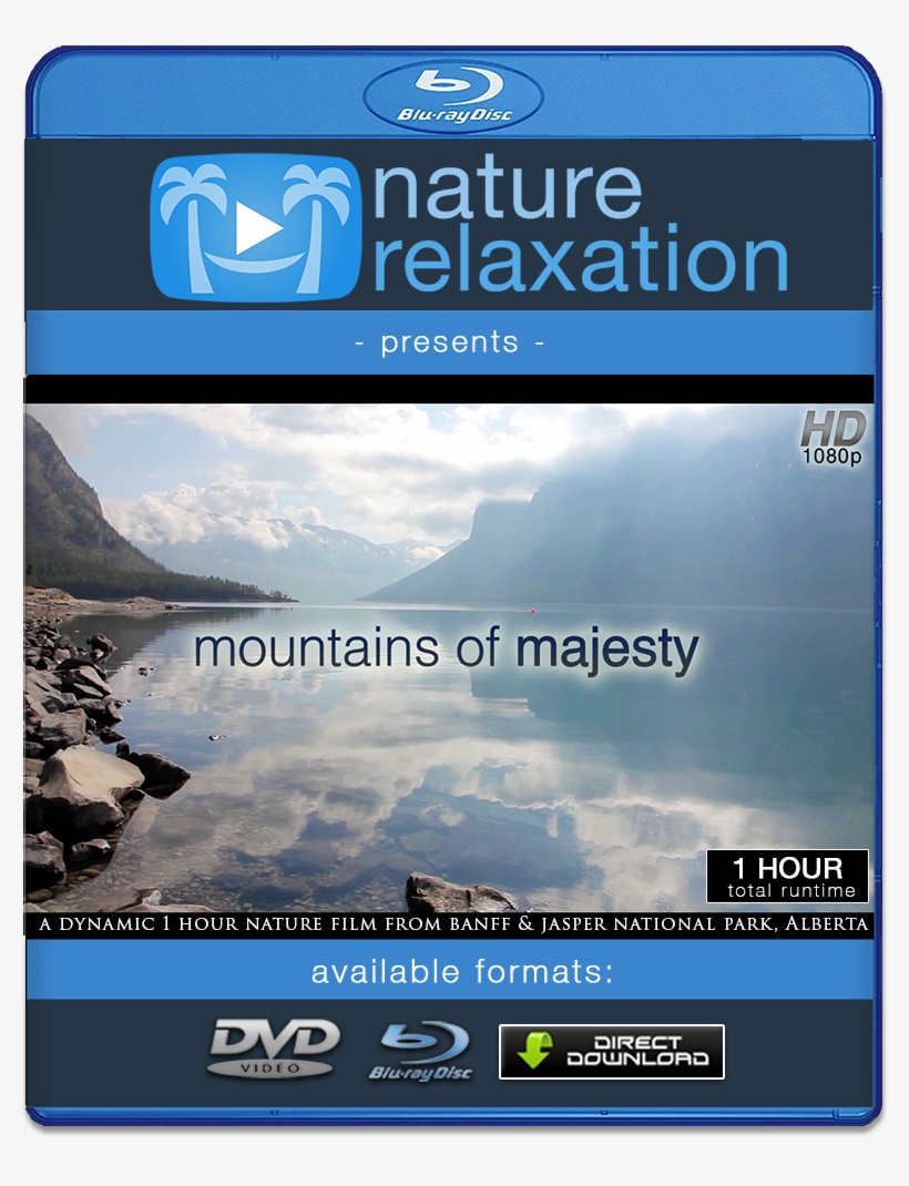 "mountains Of Majesty" Canadian Rockies Hd Nature Relaxation - Dvd, transparent png download