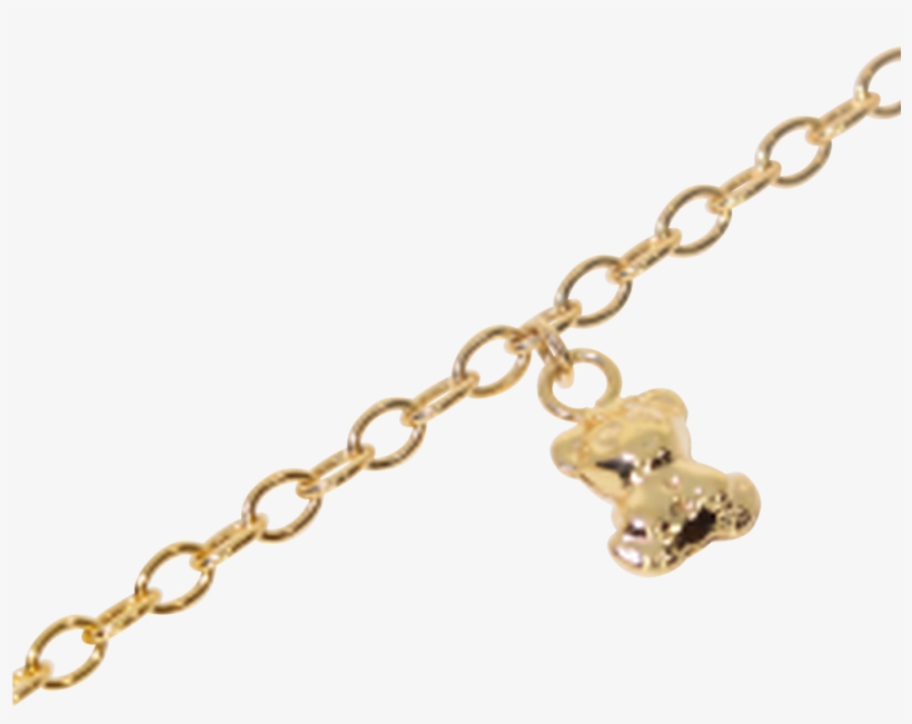 Bracelet Trace Open 585/- Yellow Gold - Chain, transparent png download