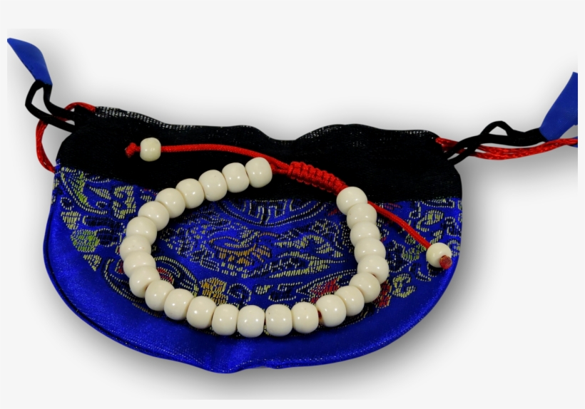 Yak Bone Tibetan Wrist Mala Bracelet For Meditation - Bead, transparent png download