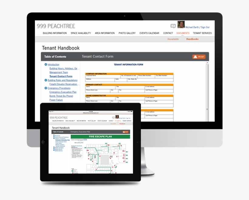 Tenant Handbook Feature - Web Page, transparent png download