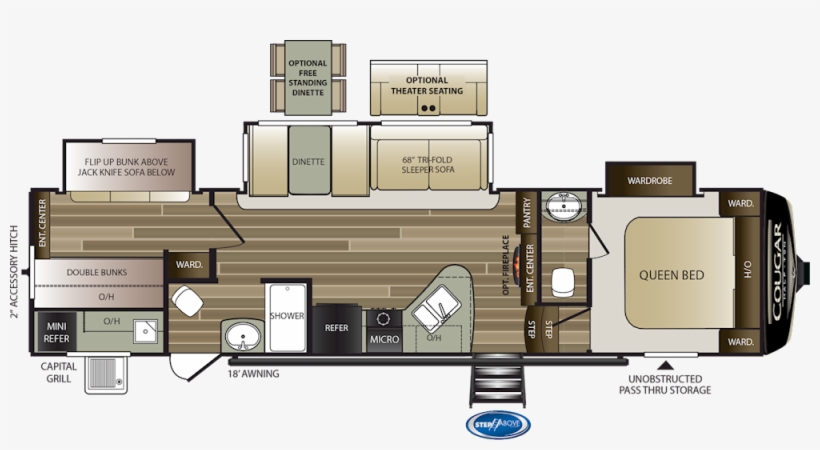 Click Here For Larger Image - Cougar Half Ton 25res, transparent png download