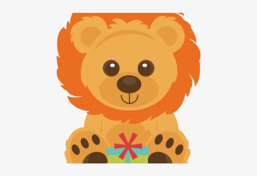 Birthday Clipart Lion - Lion Birthday Clipart, transparent png download