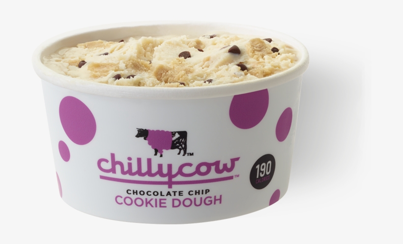Chocolate Chip Cookie Dough - Chilly Cow Chocolate Chip Cookie Dough, transparent png download