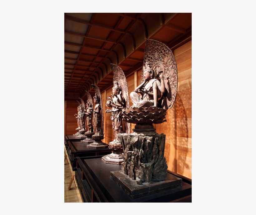Six Kannon Inside Treasure House At Daihoonji, Kyoto - Dining Room, transparent png download