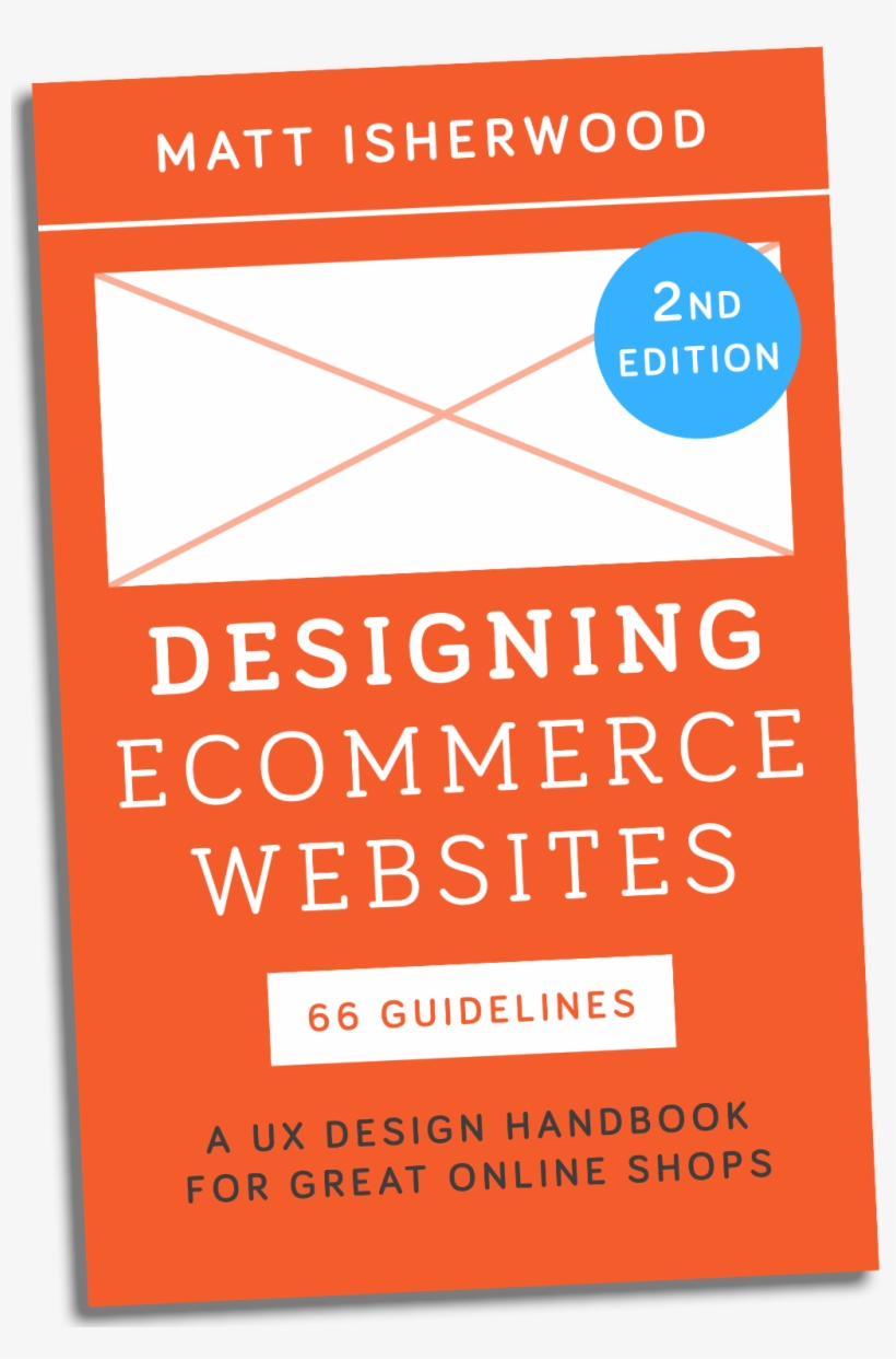Designing Ecommerce Websites 2nd Edition Book Cover - Tea, transparent png download