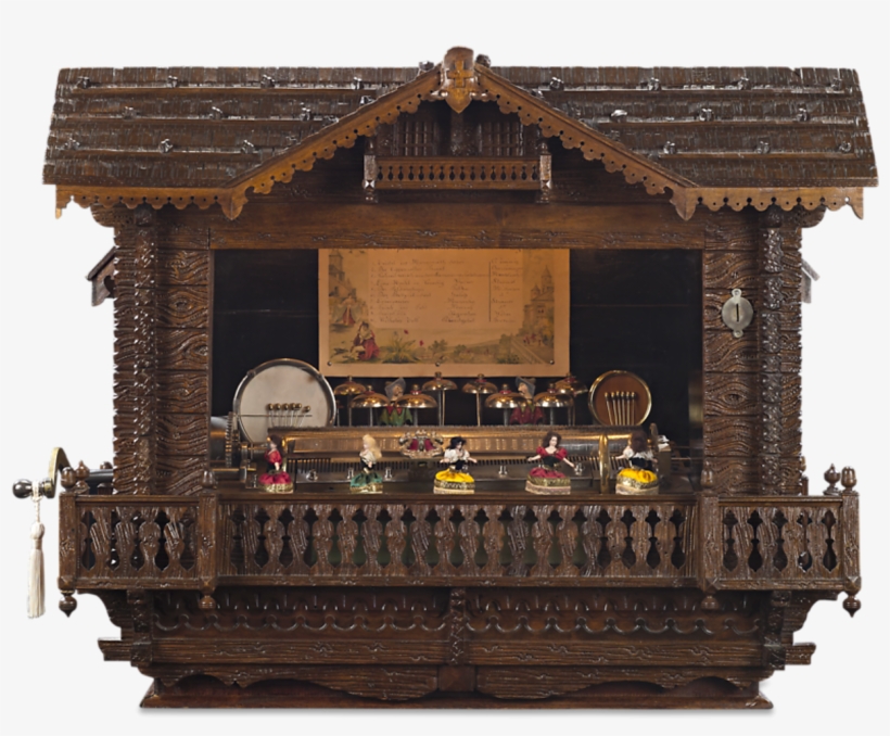 Swiss Automaton Cylinder Music Box - Shrine, transparent png download
