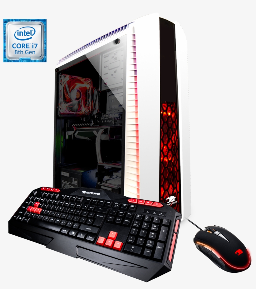 Gaming Desktop Pc - Ibuypower Wa563gt2 Gaming Desktop Pc, transparent png download