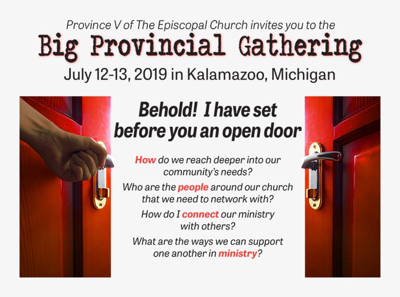 The Big Provincial Gathering This July In Kalamazoo - Poster, transparent png download