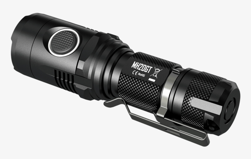 Flashlight Png, Download Png Image With Transparent - Nitecore Mh20, transparent png download