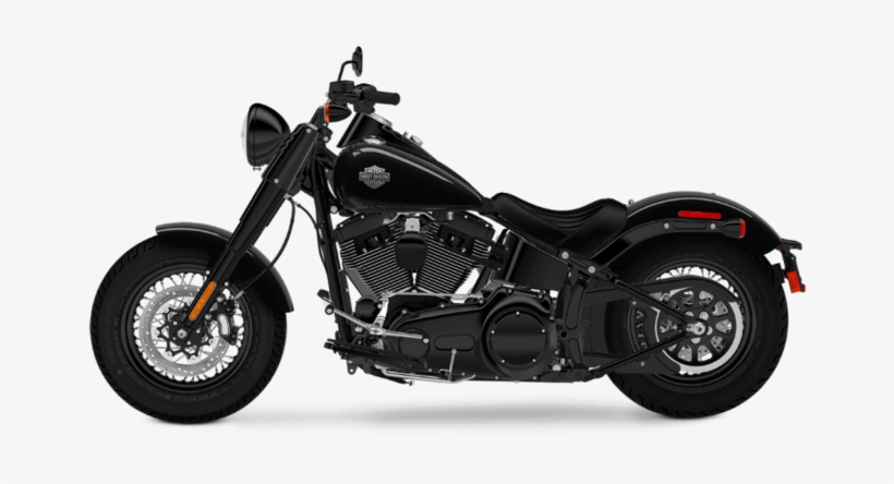 Harley Davidson Motorcycle Png, Download Png Image - Harley Davidson Softail Slim S Black 2017, transparent png download