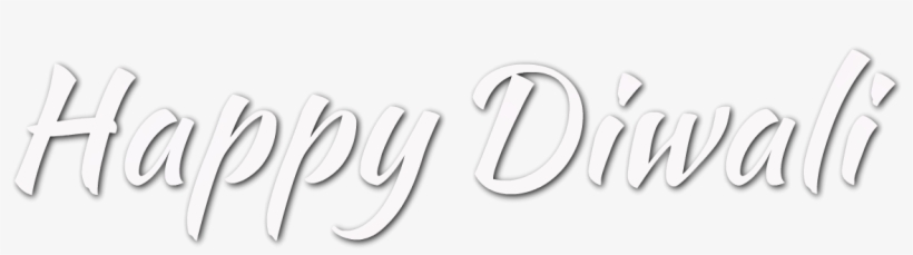 Happy Diwali Text Writing Png Transparent Photo - Calligraphy, transparent png download
