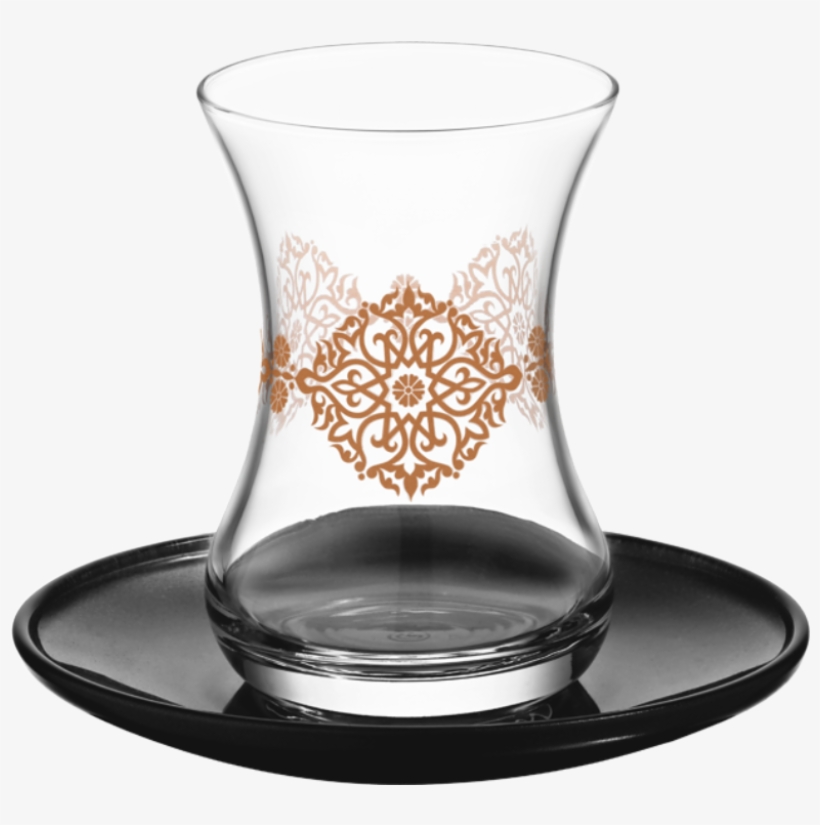 Lav Turkish Tea Glass Set-divan Grand Bazaar Istanbul - Glass Turkish Tea Set, transparent png download