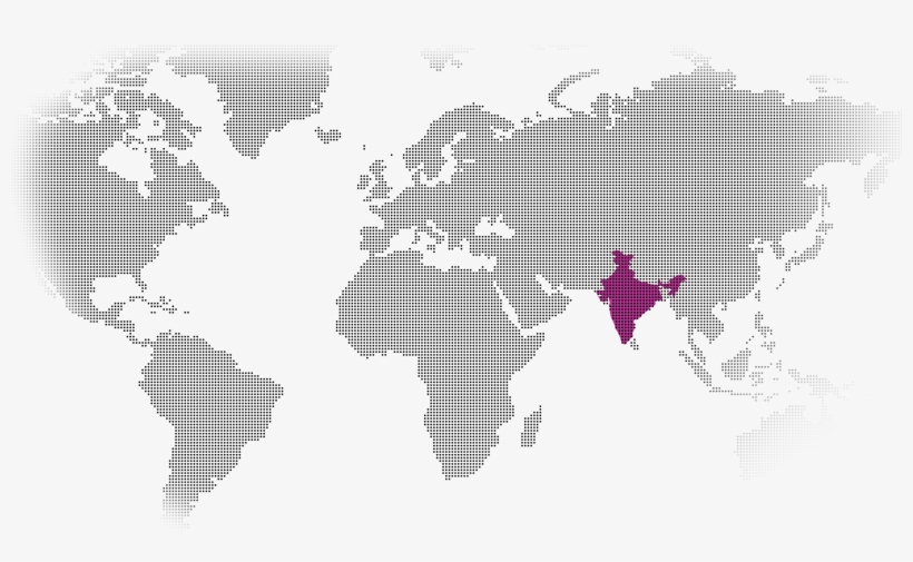 The Statistics - Dotted World Map Vector Png, transparent png download
