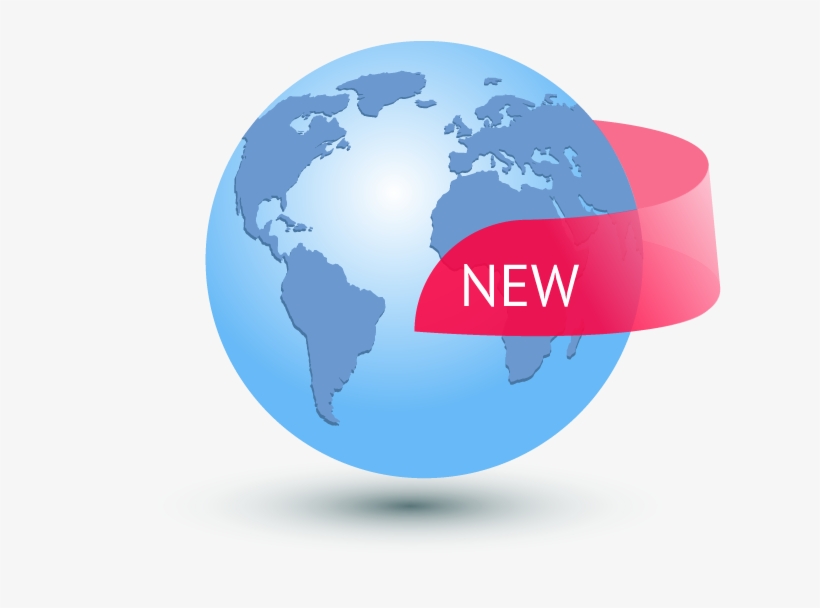What's New - World Map, transparent png download