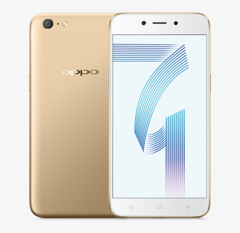 Oppo A71 Front Back - Oppo A71 Prix Maroc, transparent png download