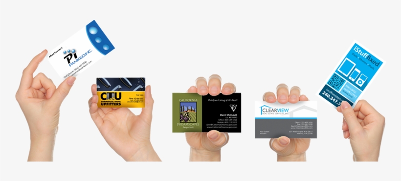 Visitingcard - Business Cards Hand Png, transparent png download