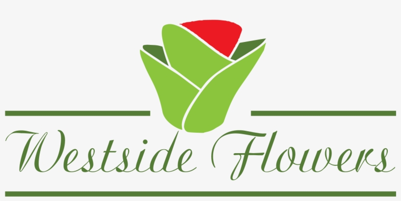 Westside Flowers Logo - Calligraphy, transparent png download
