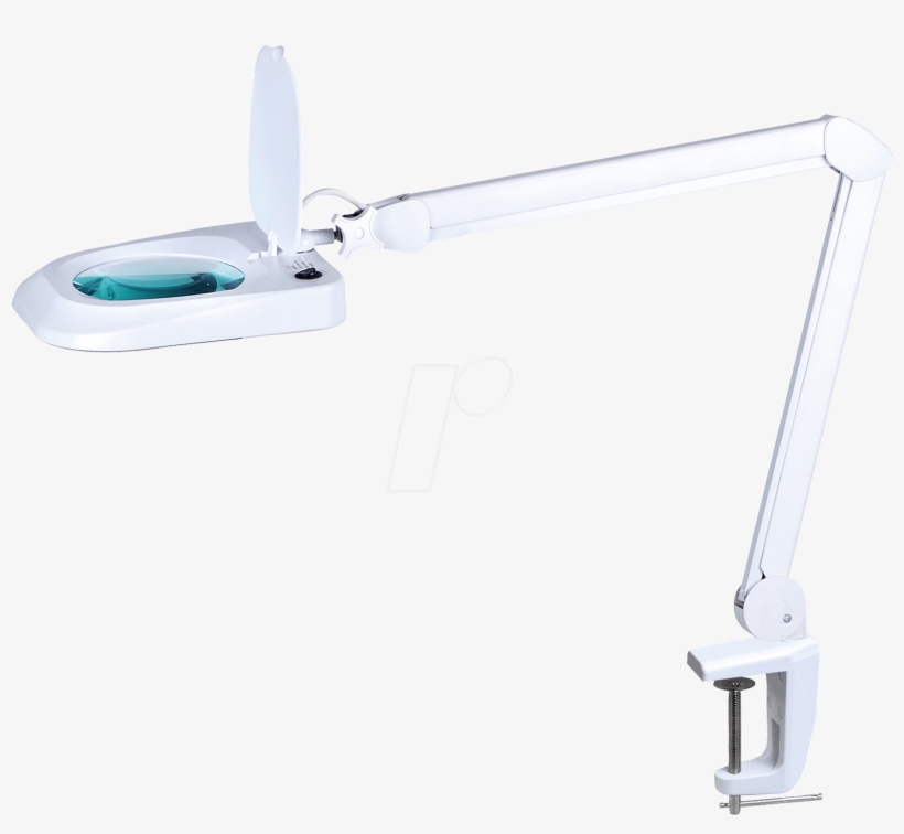 Premium Workshop Magnifying Glass Lamp, 90 Leds Frei - Iron, transparent png download