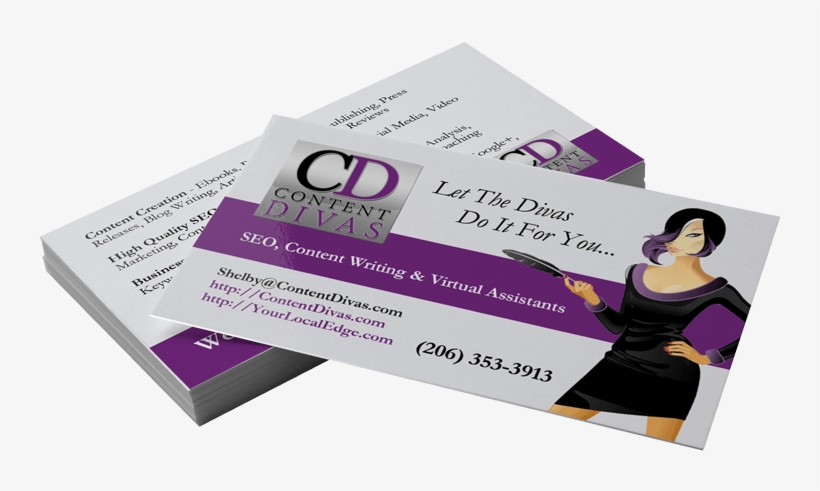 Business Card Printing & Design - Flyer, transparent png download