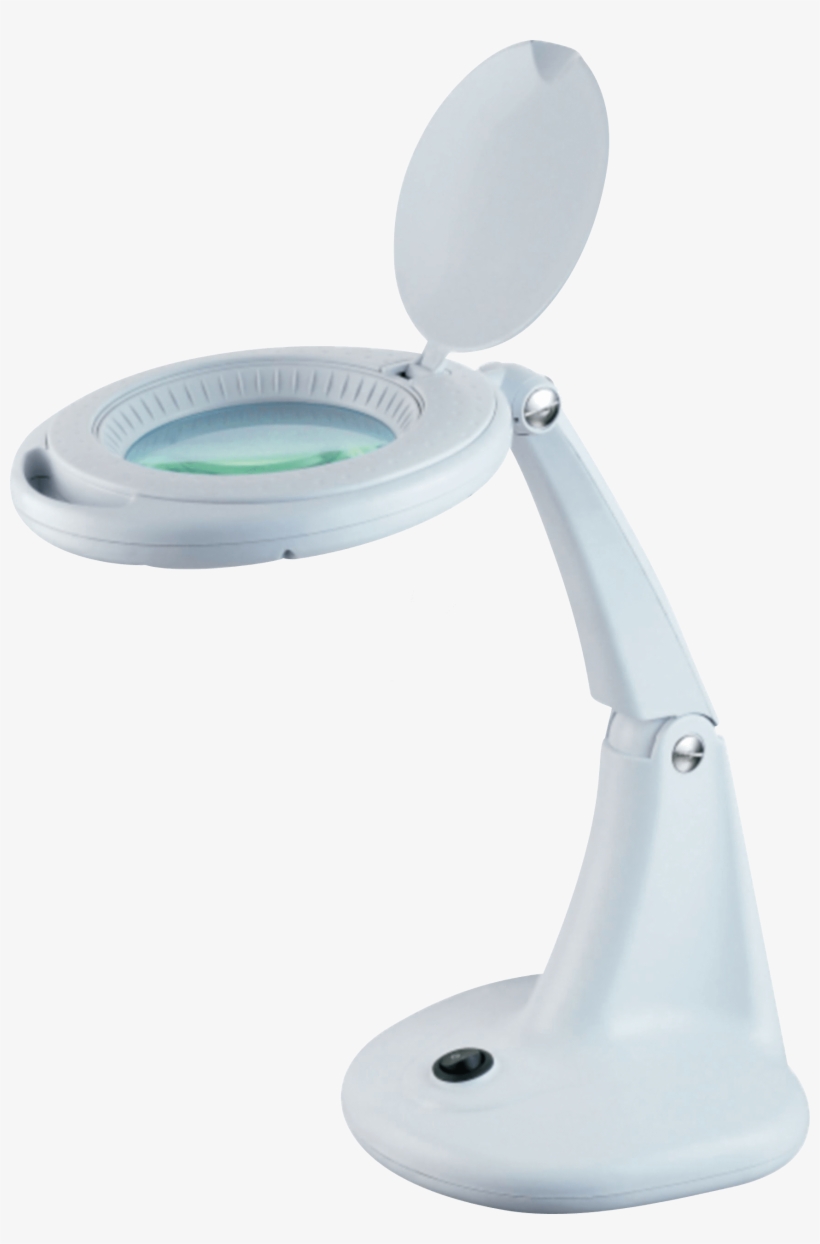 Rnd Led Desktop Magnifying Glass Lamp, - Makeup Mirror, transparent png download