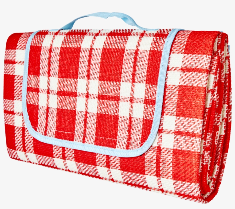 Picnic Blanket In Red & Cream By Rice Dk - Picnic Blankets, transparent png download