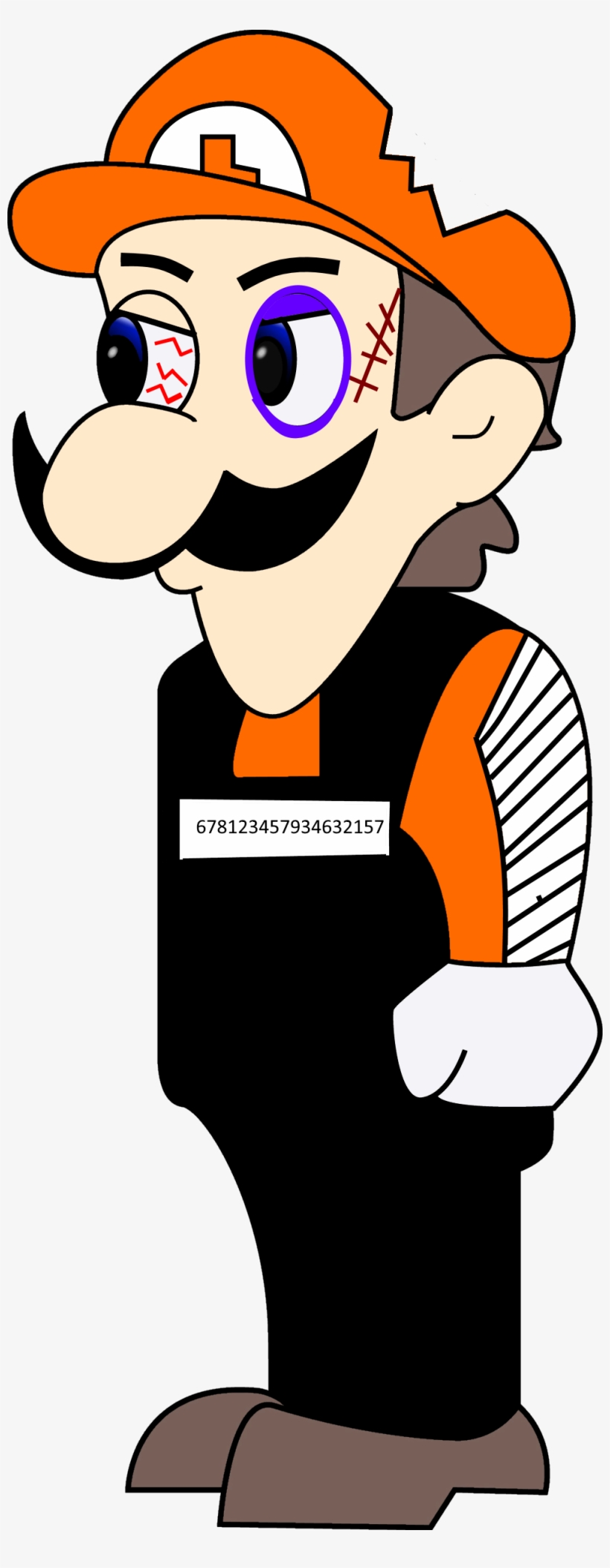 Fakegee Prisoner-0 - Luigi Mario Is Missing, transparent png download