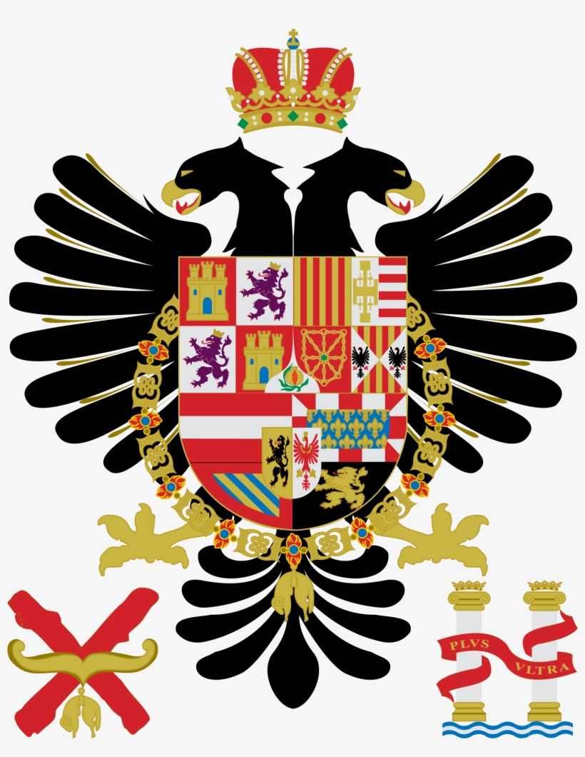 Coa Charles I Of Spain - Coat Of Arms Of Spain, transparent png download