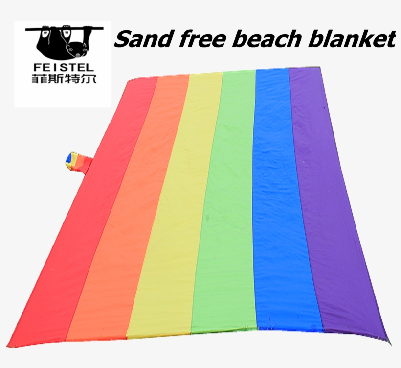 Wholesale Beach Accessories Quick Sand Free Beach Mat - Orange, transparent png download