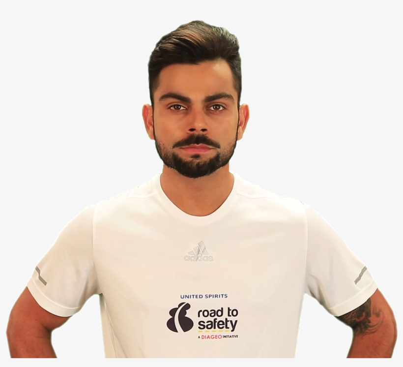 Youth Icon And Ace Cricketer Virat Kohli Supported - Active Shirt, transparent png download
