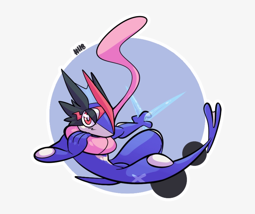 Ash Greninja - Cartoon, transparent png download
