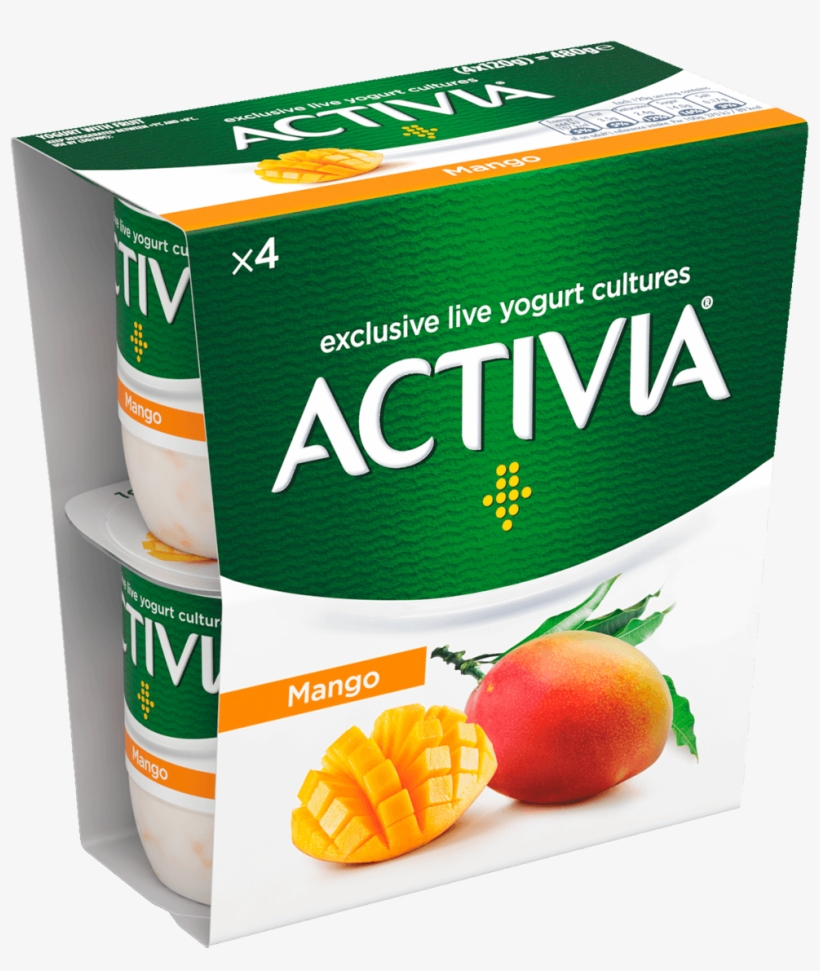 Activia Mango - Yaourt Activia Cereales, transparent png download