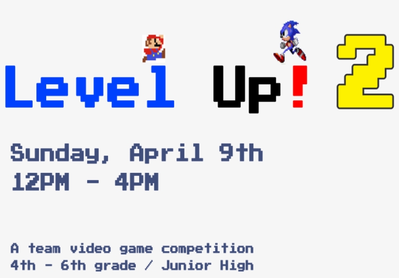 Level Up 2 Graphic - Gaming, transparent png download
