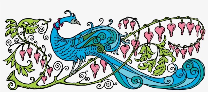 Jpg - Vintage Peacock Transparent, transparent png download