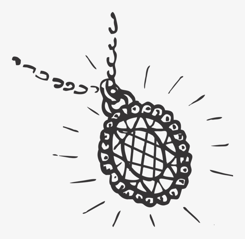 Drawn Necklace Free Vector - Necklace, transparent png download