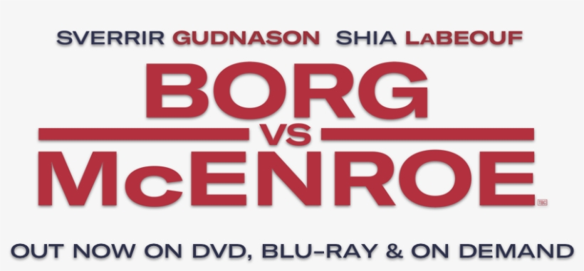 Borg Vs Mcenroe - Graphic Design, transparent png download