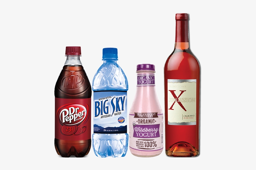 Beverage Labels - Glass Bottle, transparent png download