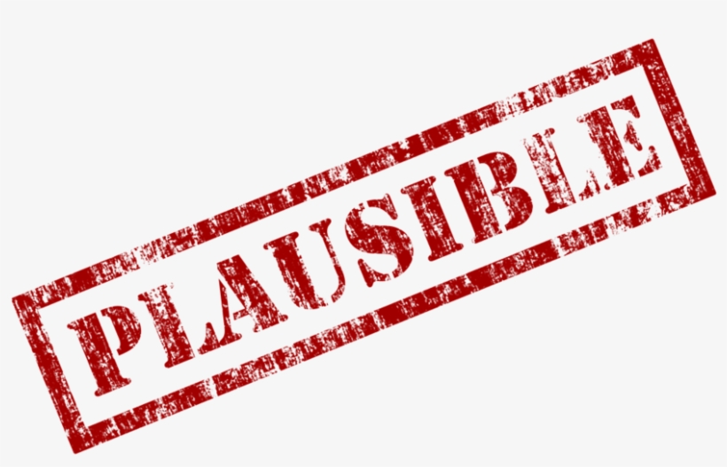 Plausible Stamp Rubber Stamp - Plausible Stamp, transparent png download