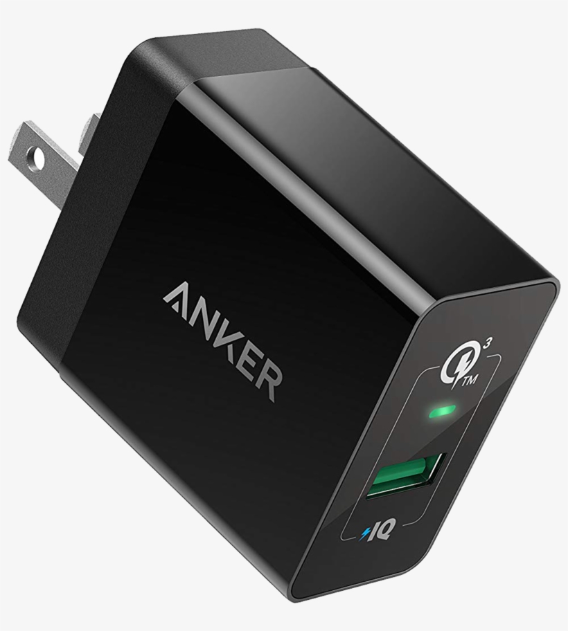 Best Travel Chargers For Your Phone In - Quick Charger 3.0 Anker, transparent png download