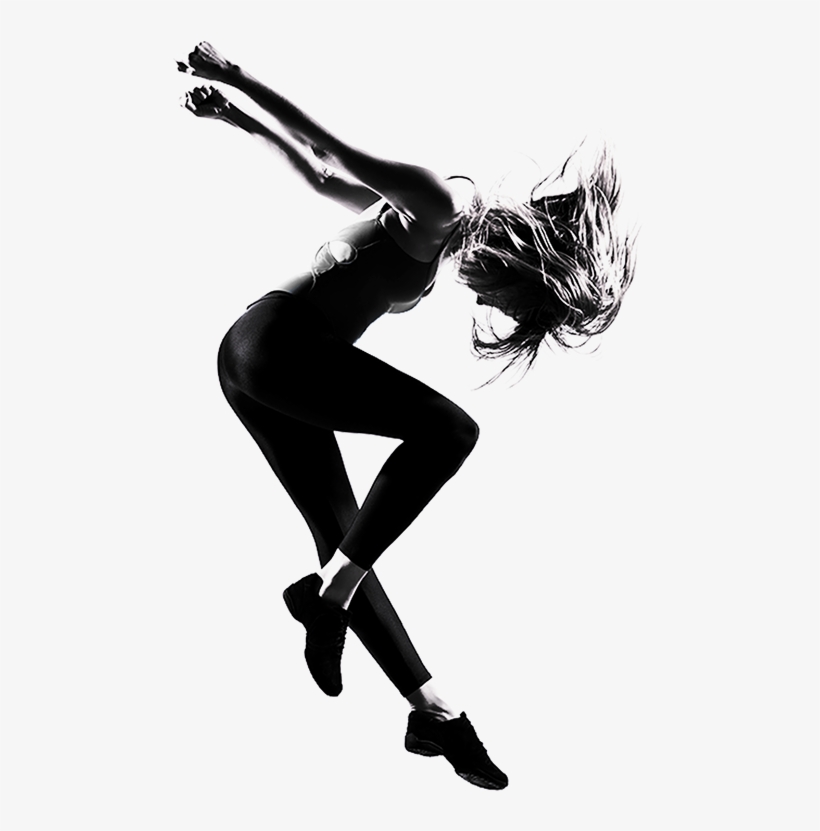 Zumba - Zumba Black And White, transparent png download