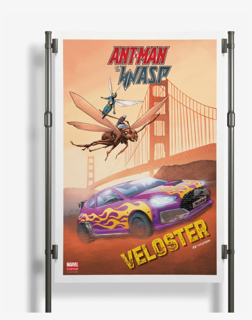 Ant Man And The Wasp Veloster, transparent png download