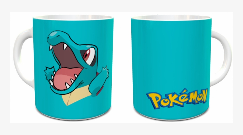 Caneca Pokémon - Totodile - Coffee Cup, transparent png download