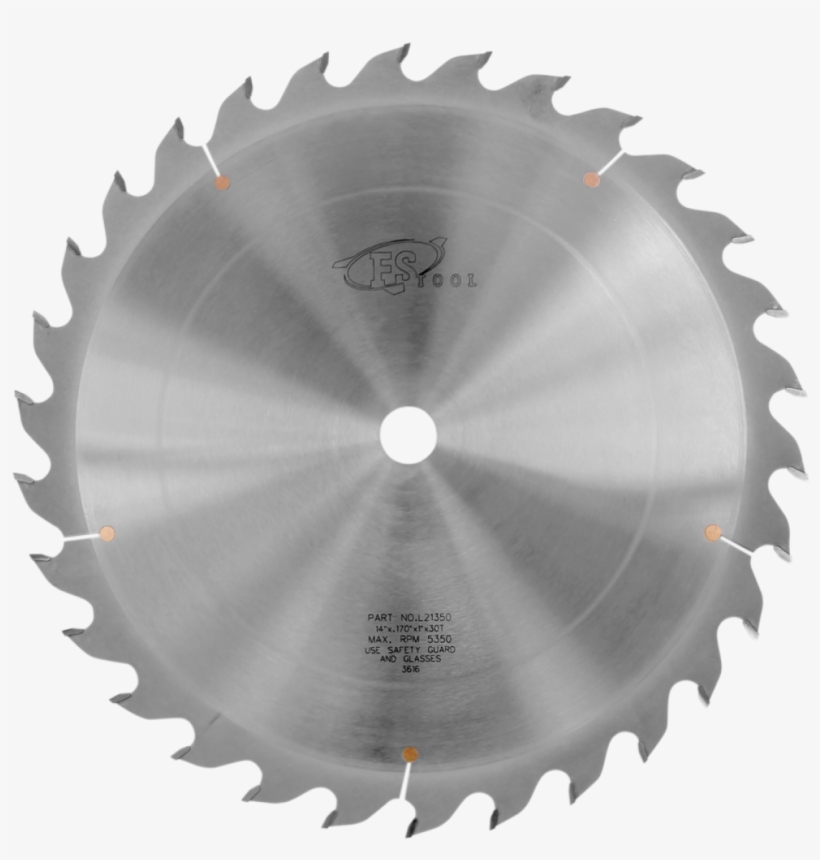 14" 30 Teeth Rip Saw Blade Fs Tool L21350 - Saw Blade Transparent, transparent png download