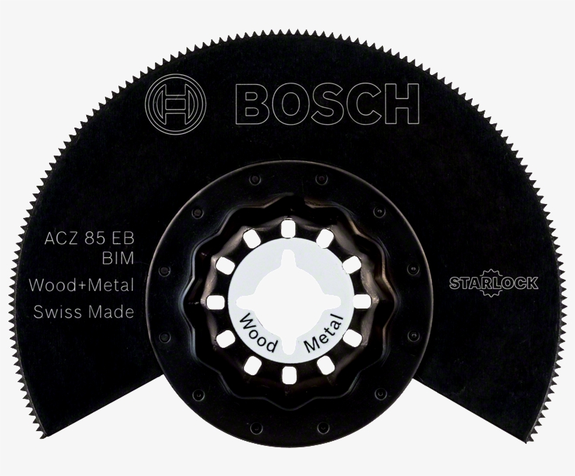 Starlock Bim Segment Saw Blade Wood And Metal - Acz 85 Eb Bosch, transparent png download