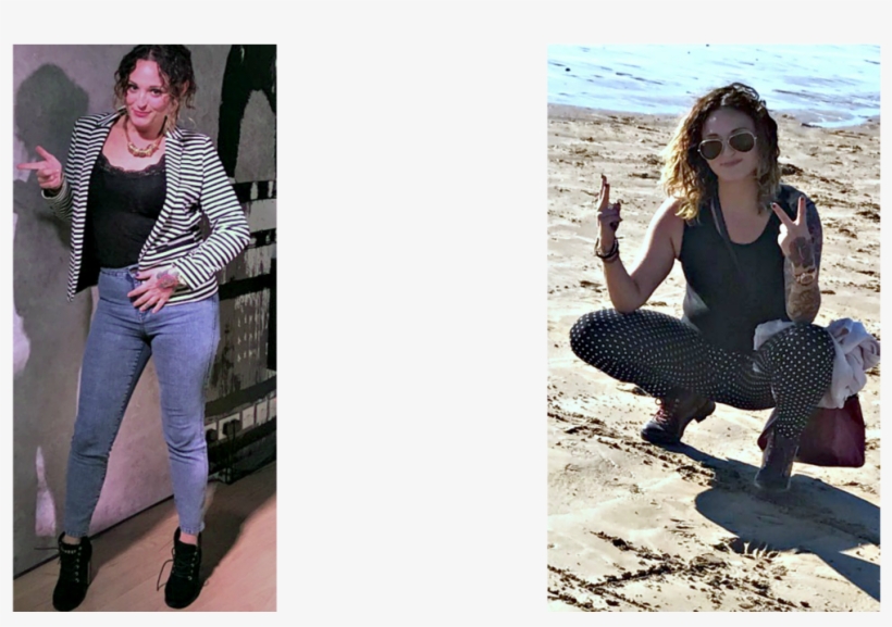 I Started Working Hard On Myself By Adopting A Healthy - Girl, transparent png download