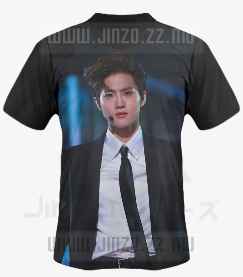 Korea Idol Exo 18 Kaos Korean Idol Exo Korea - Active Shirt, transparent png download