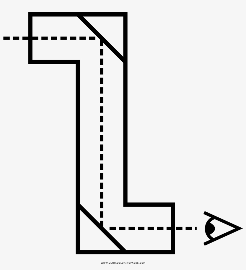 Periscope Coloring Page - Line Art, transparent png download