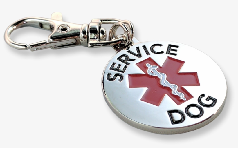 Service Dog Collar Tag, transparent png download