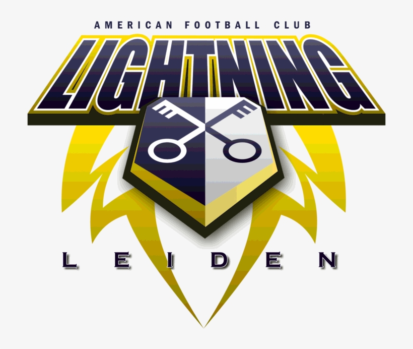 Lightning Logo - American Football Lightning Leiden, transparent png download